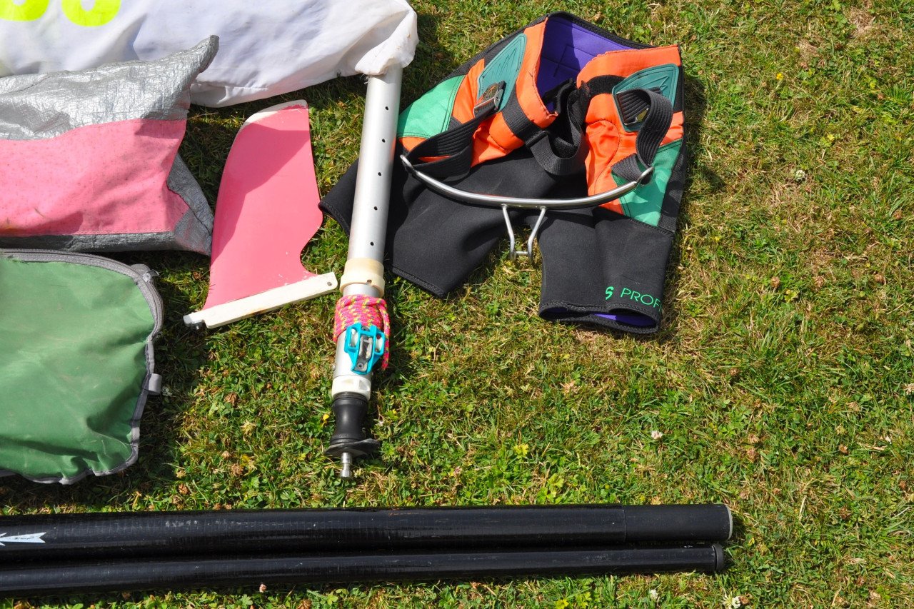 Mistral Pandera zeer complete windsurfset