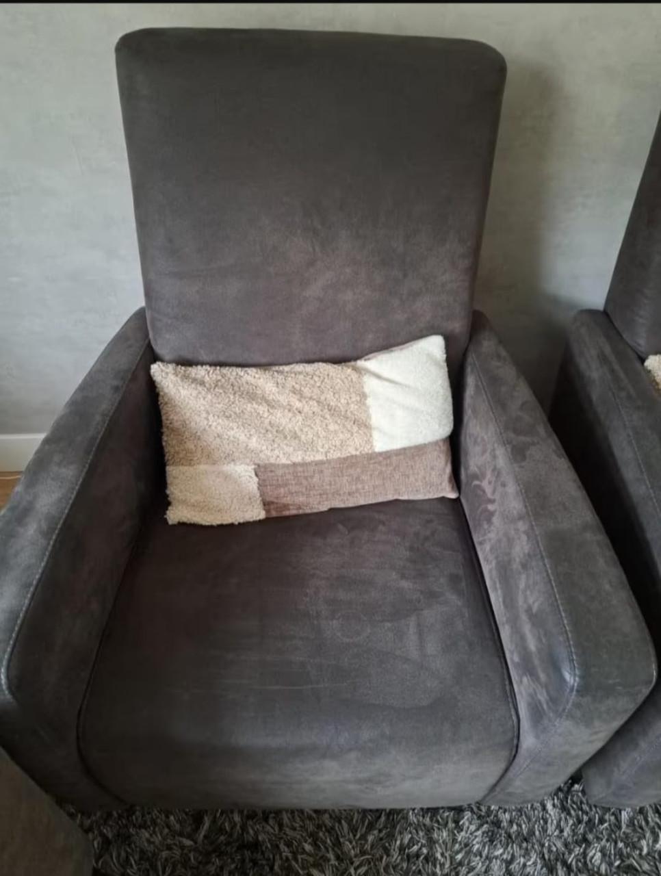 Mooie fauteuils antraciet