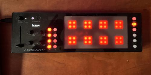 Icon i-creativ midi-controller