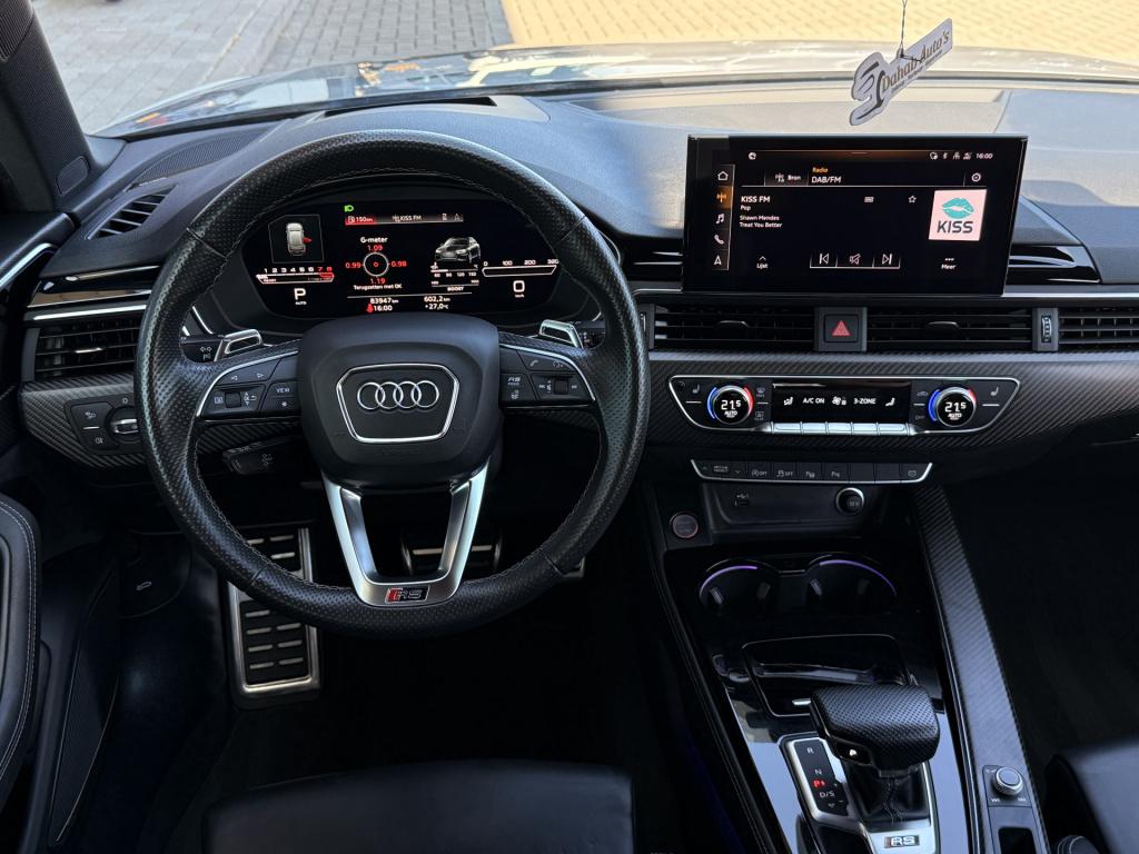 Audi Rs4 a4 avant 2.9 tfsi quattro | b&o | 360 | keramiek | stoel/stuur ver