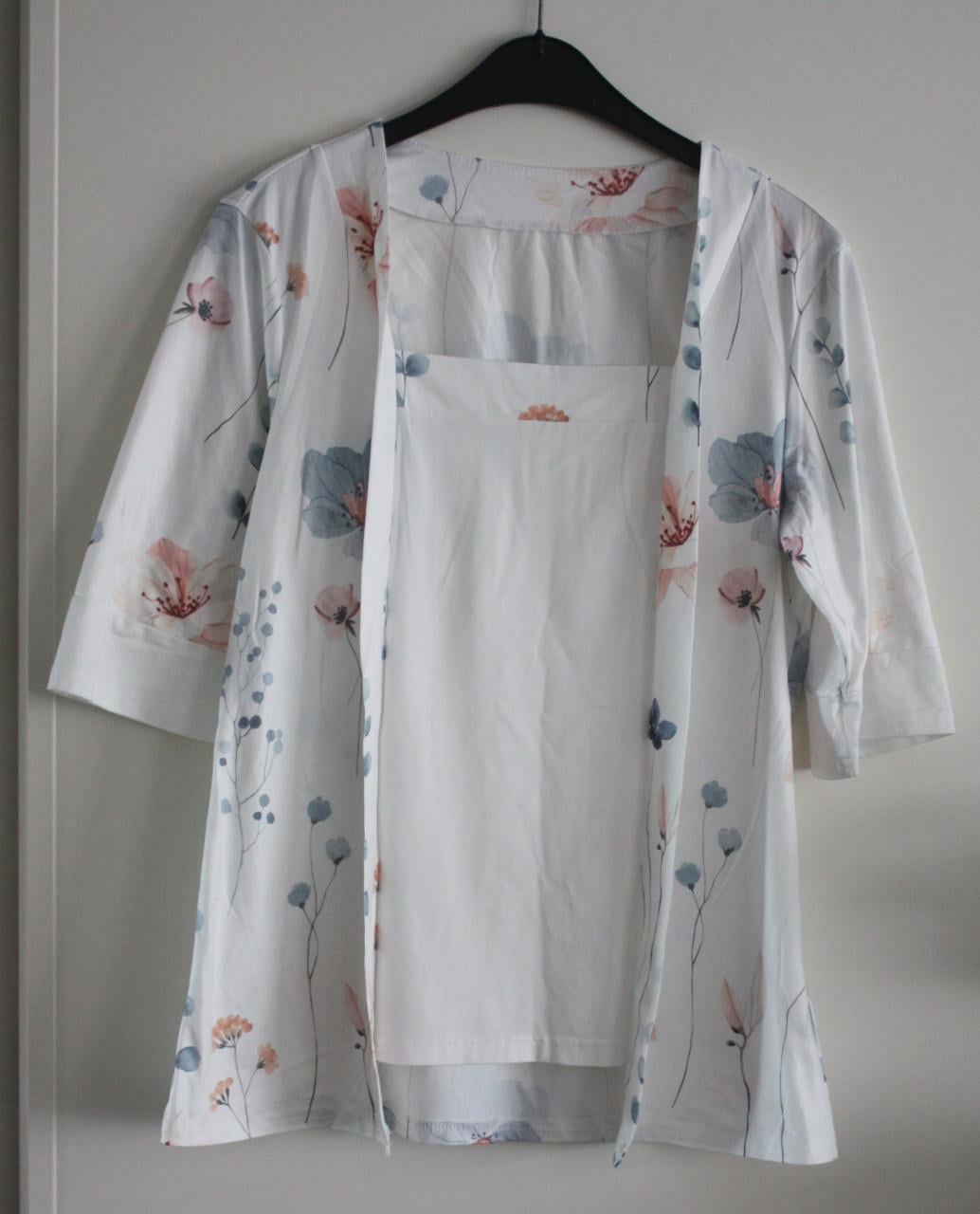 Shirt met vestje 2in 1 maat l40-42