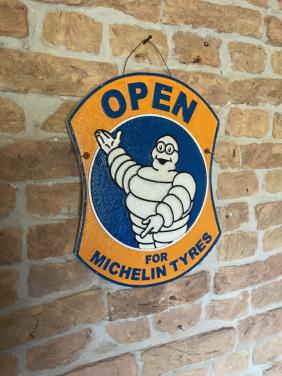 Michelin reclamebord ( gietijzer )