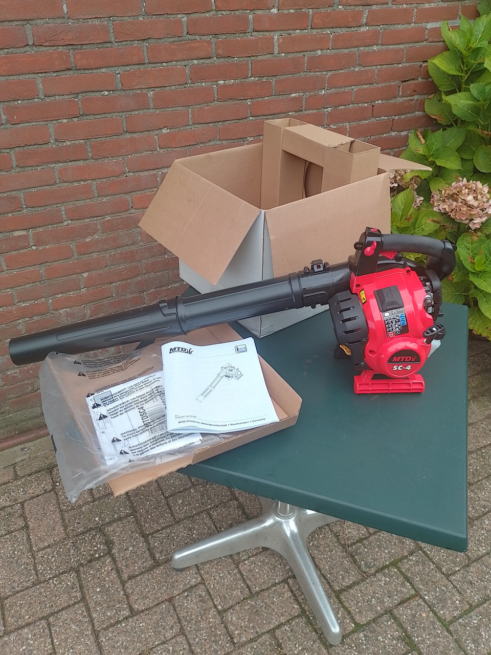 Bladblazer Mtd *nieuw*