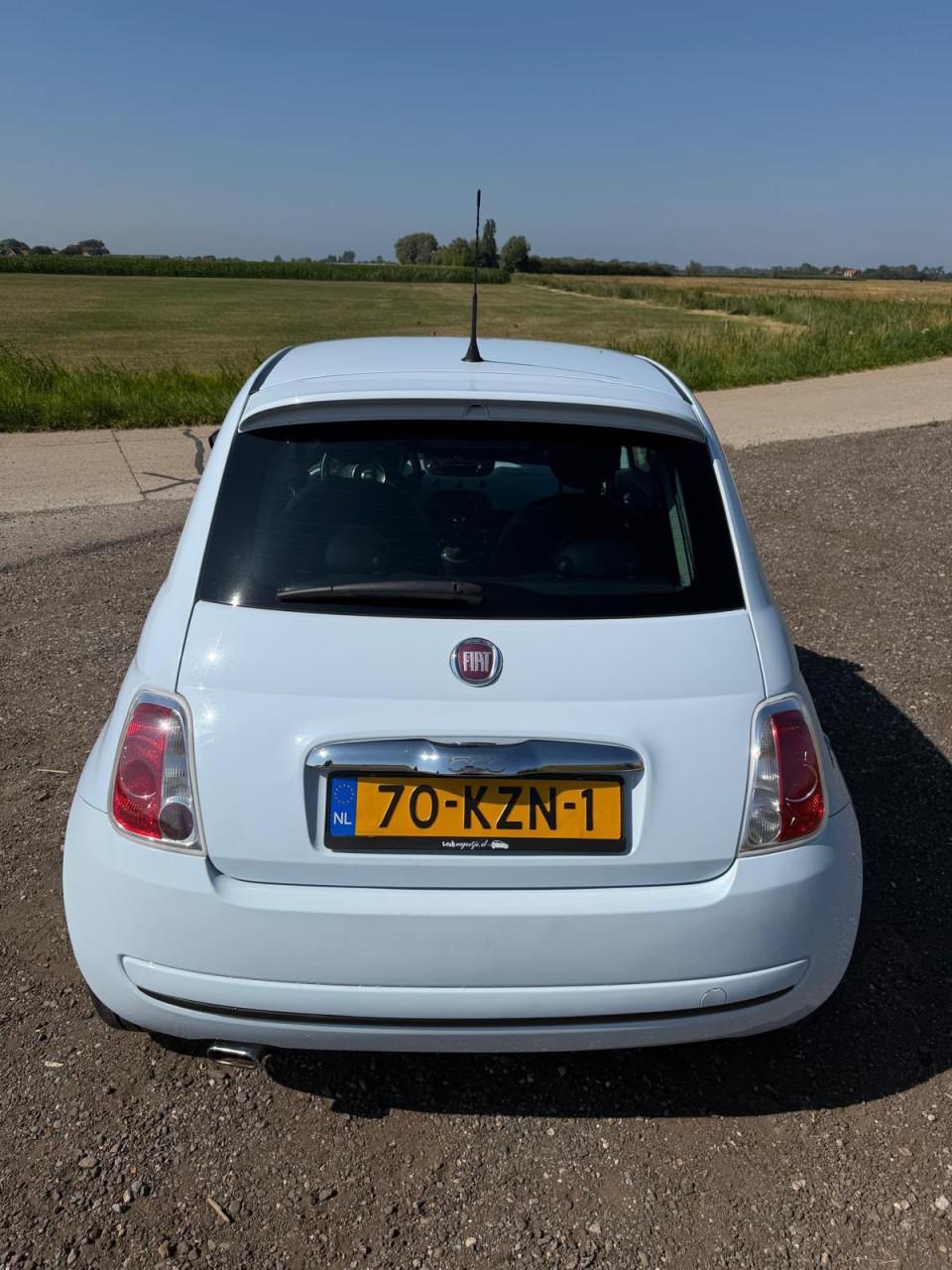 Nette Fiat 500 1,2 babyblue NWE APK, grote beurt Sport velgen