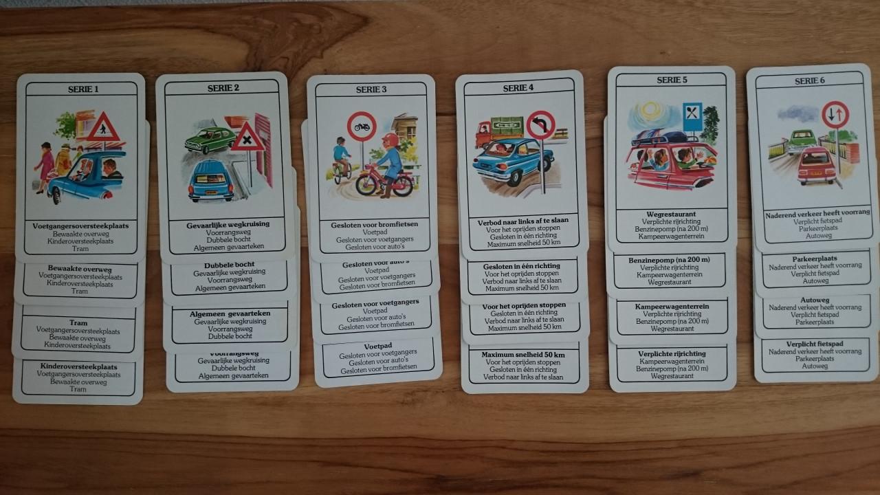 Papita verkeerskwartet 879 uit 1980