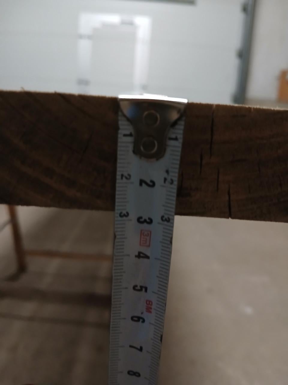 7 lange dikke tuinhout planken geïmpregneerd hout totaal 29 meter.