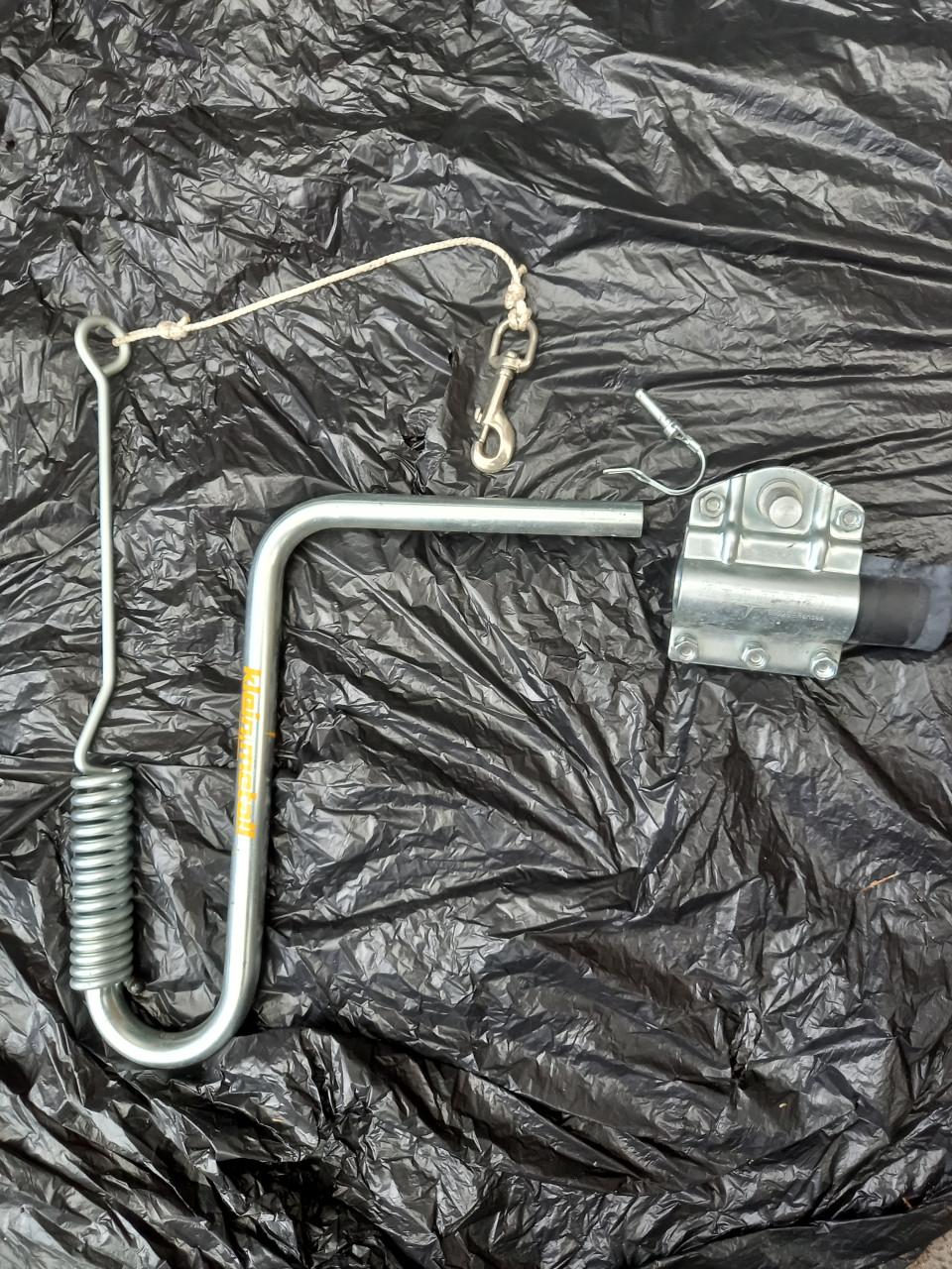 Autorek en loopbeugel voor hond