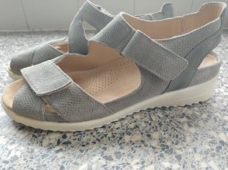 Sandalen Durea, grijs-groen, 5,5 / 39