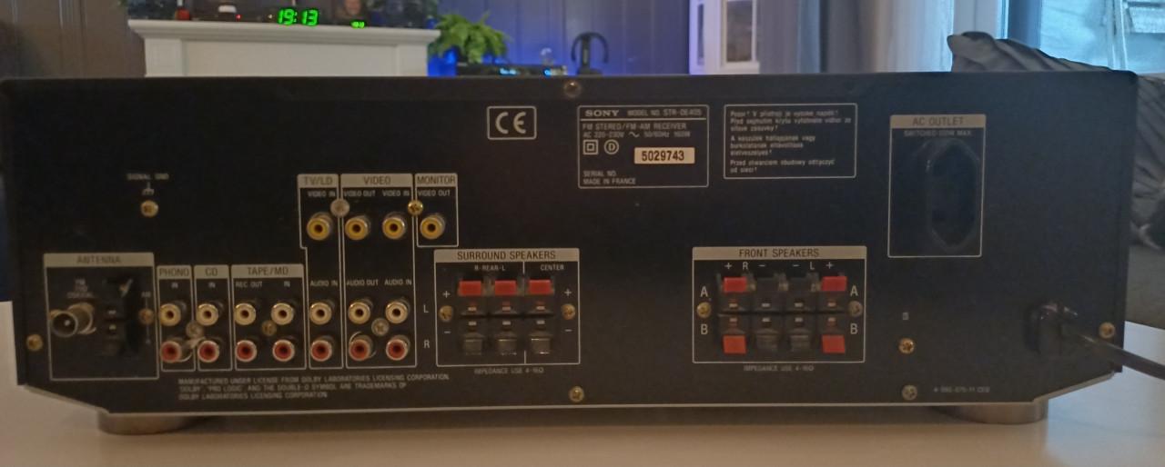 Sony tuner/versterker str - de405