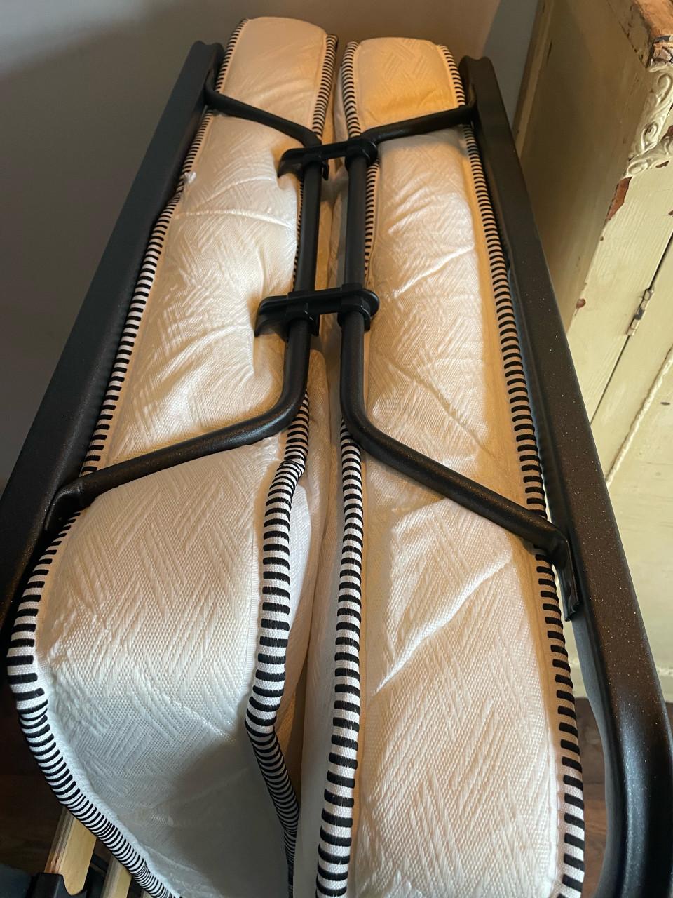 Verrijdbaar logeerbed opklapbaar