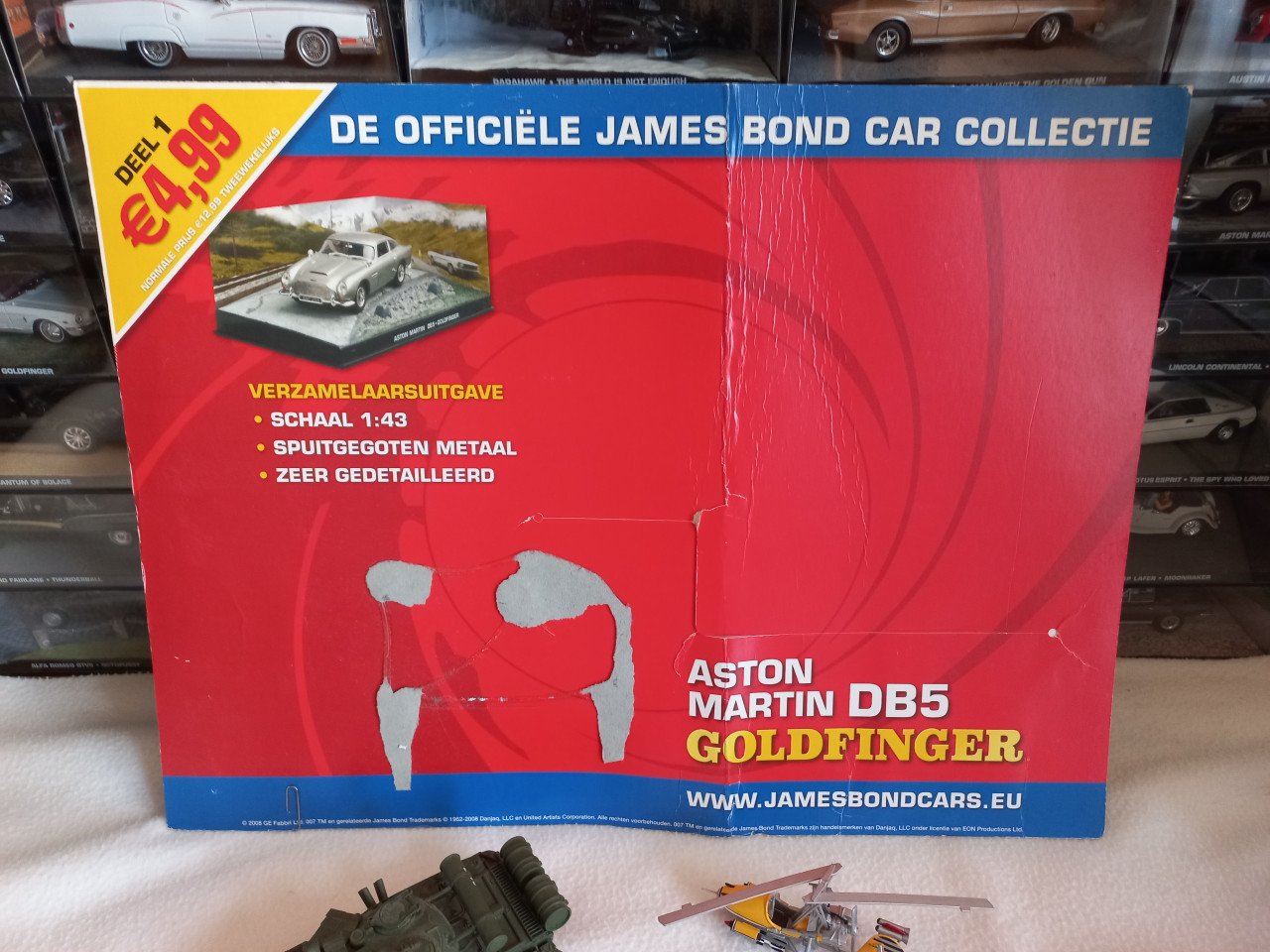 Te koop james bond car collectie