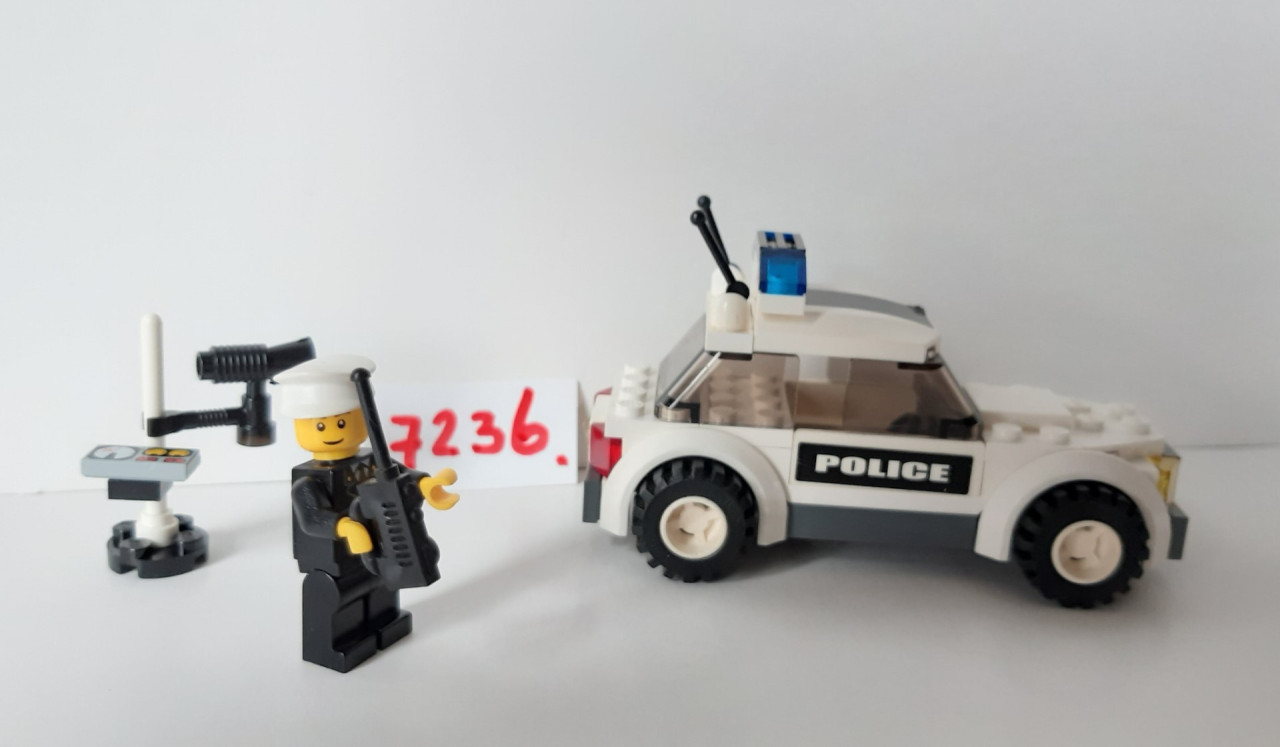 Lego City 7236: politie met radarcontrole.