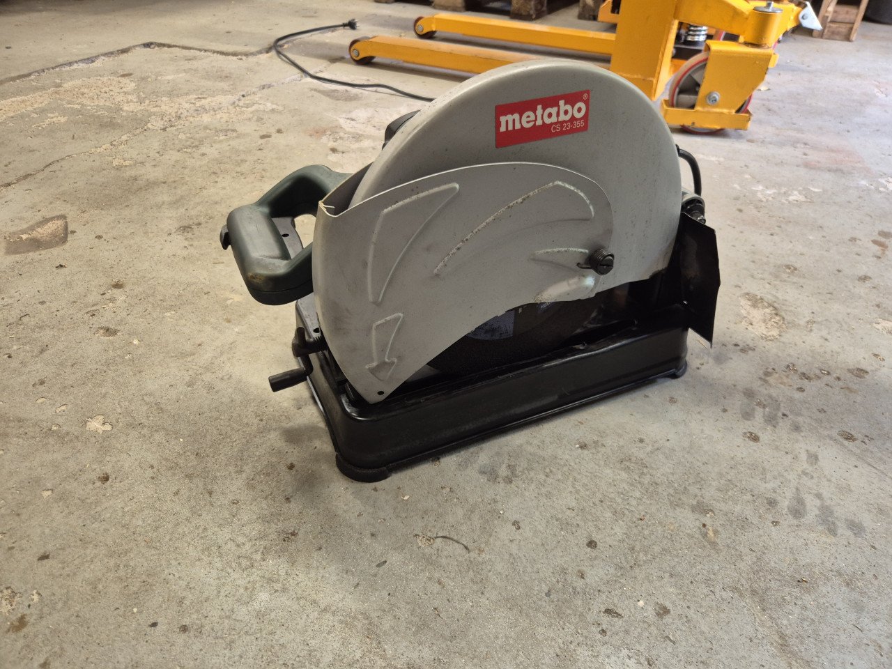 Metaal cirkelzaag metabo