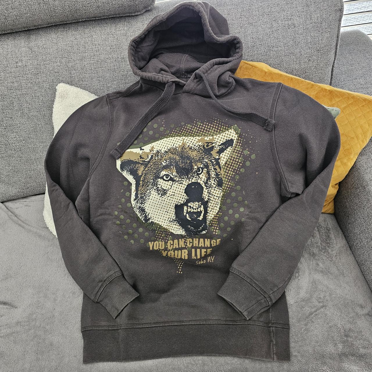 Sweater met capuchon (maat S)