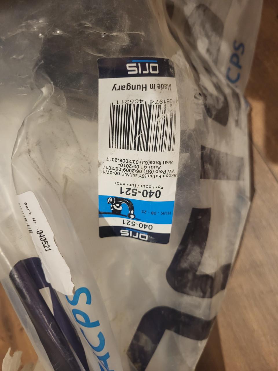 Oris vaste trekhaak 040-521