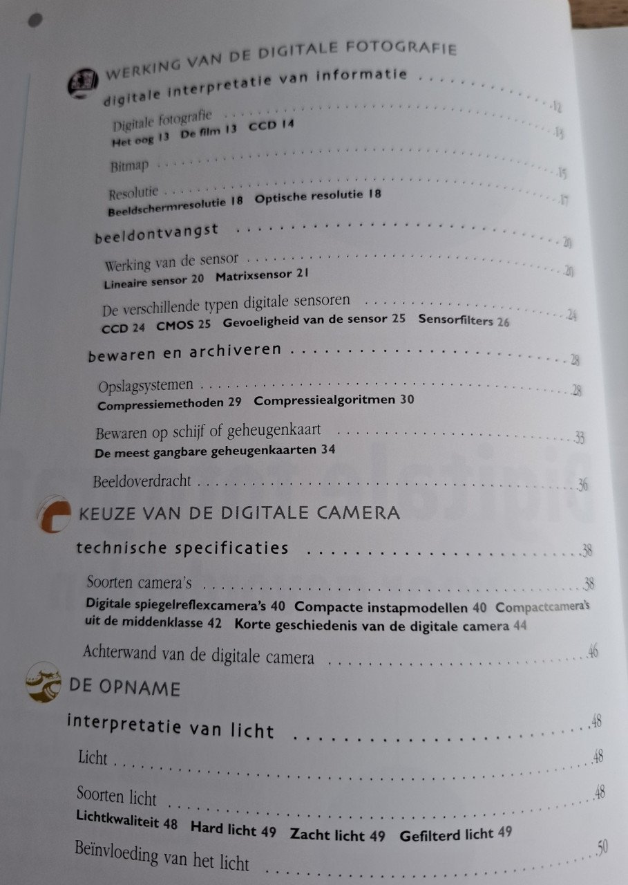 Digitale fotografie en fotobewerking