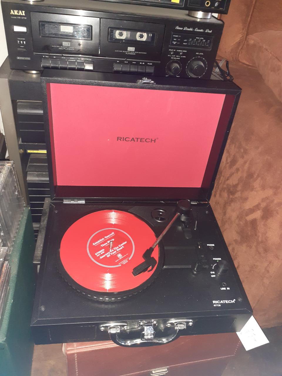 WiFi Platenspeler *** in KOFFER *** Pick-Up zwarte & Diverse torens