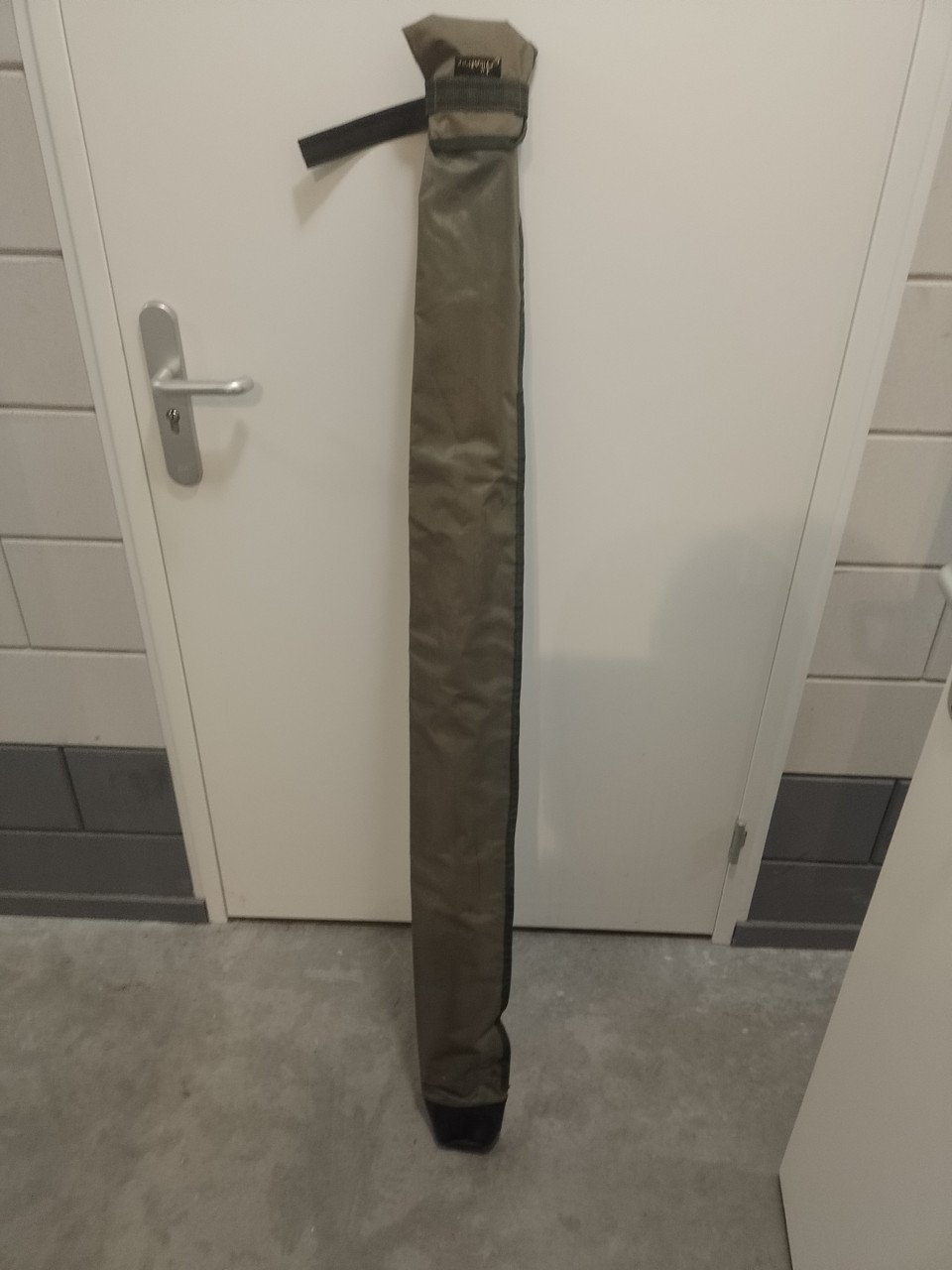 Vaste hengels schep net in foedraal