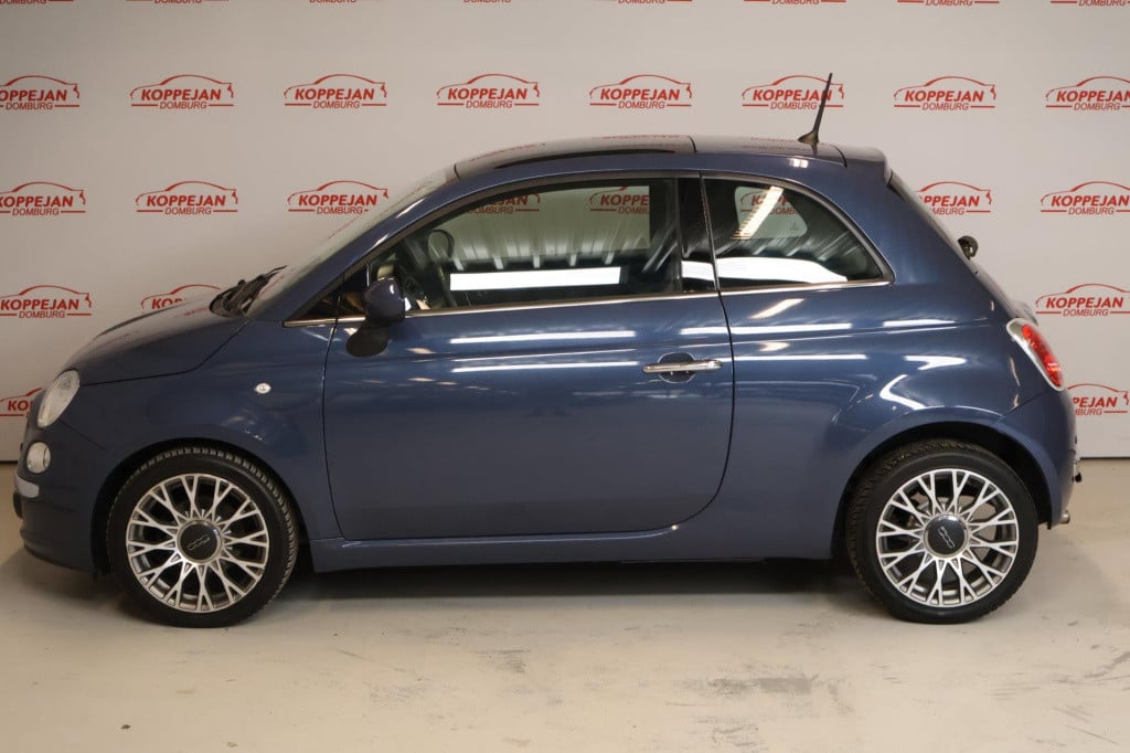 Fiat 500 0.9 twinair lounge nl auto, panorama, leder, lm wielen, all season