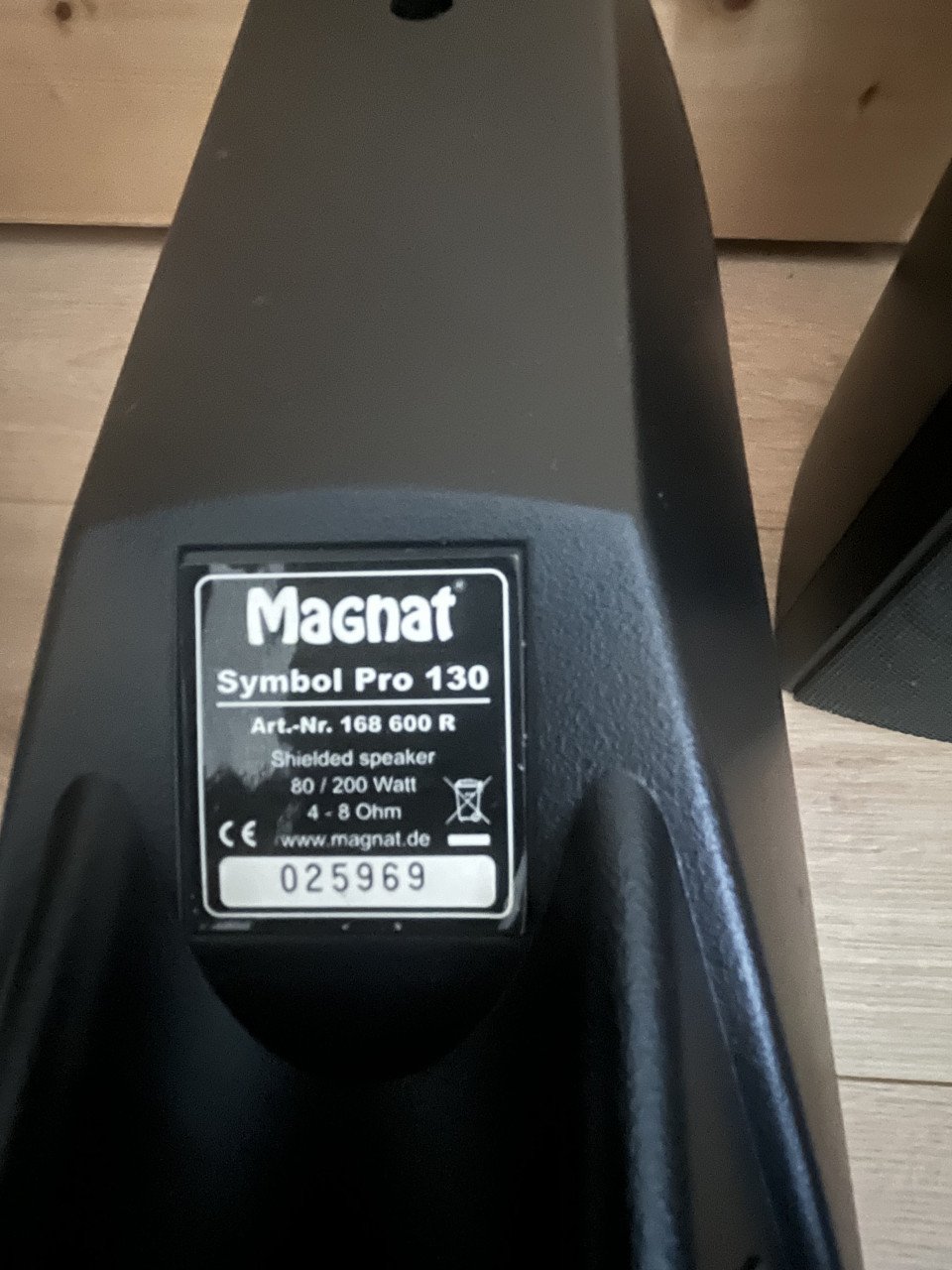 Magnat pro 130 luidsprekers