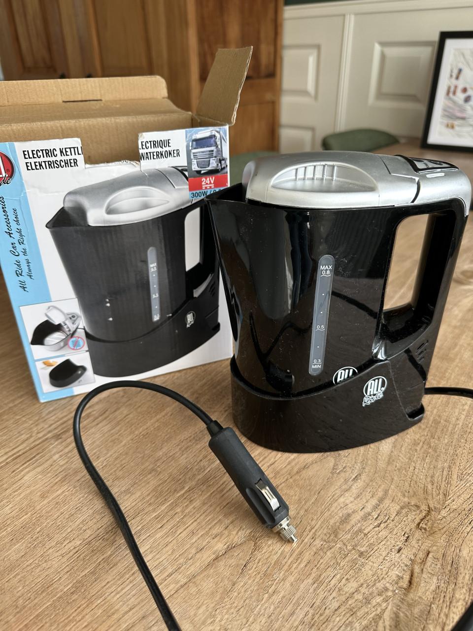 Waterkoker voor in auto/camper