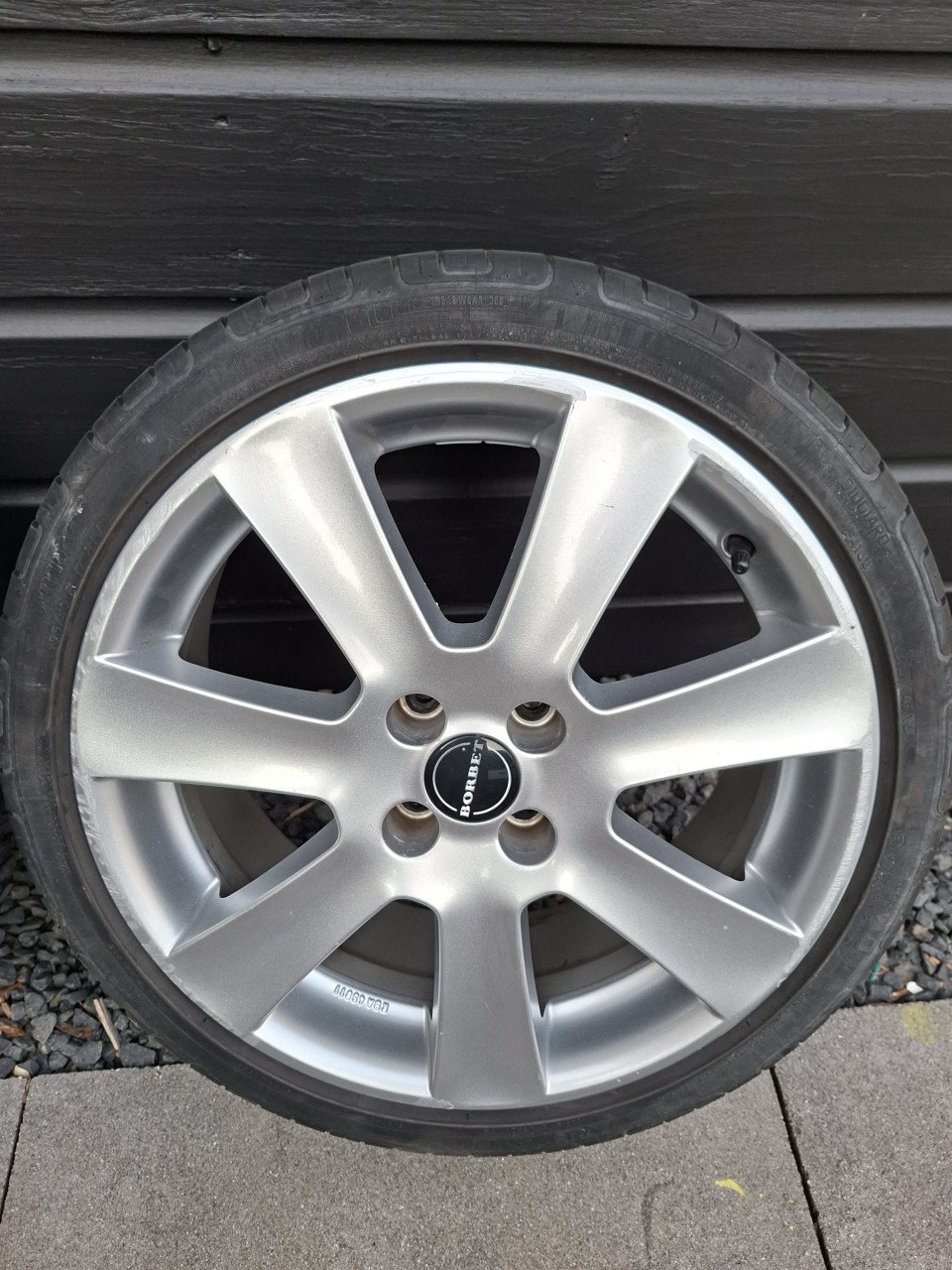 Te koop  4x Borbet lichtmetalen velgen