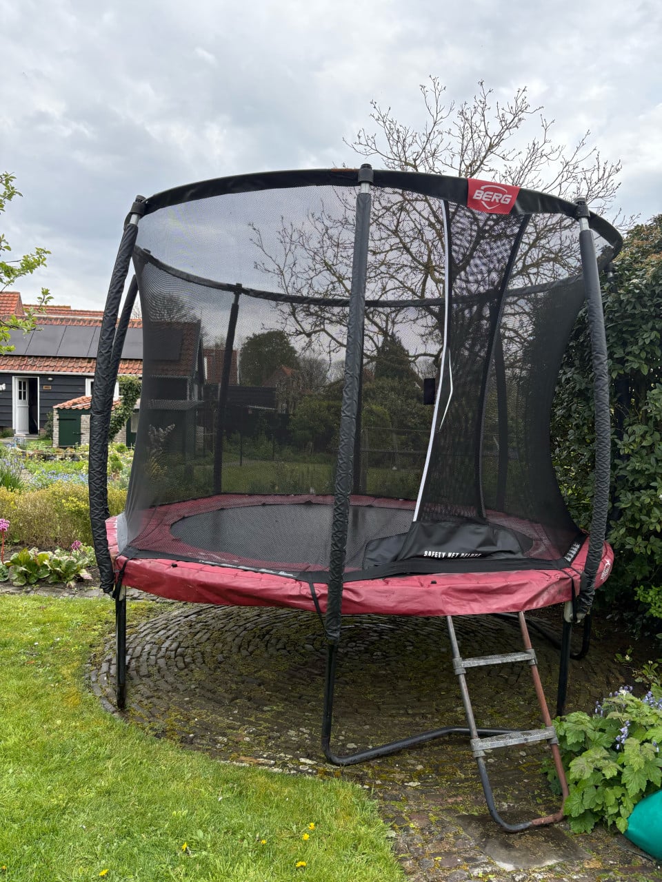 Berg trampoline elite+ 330 met safetynet