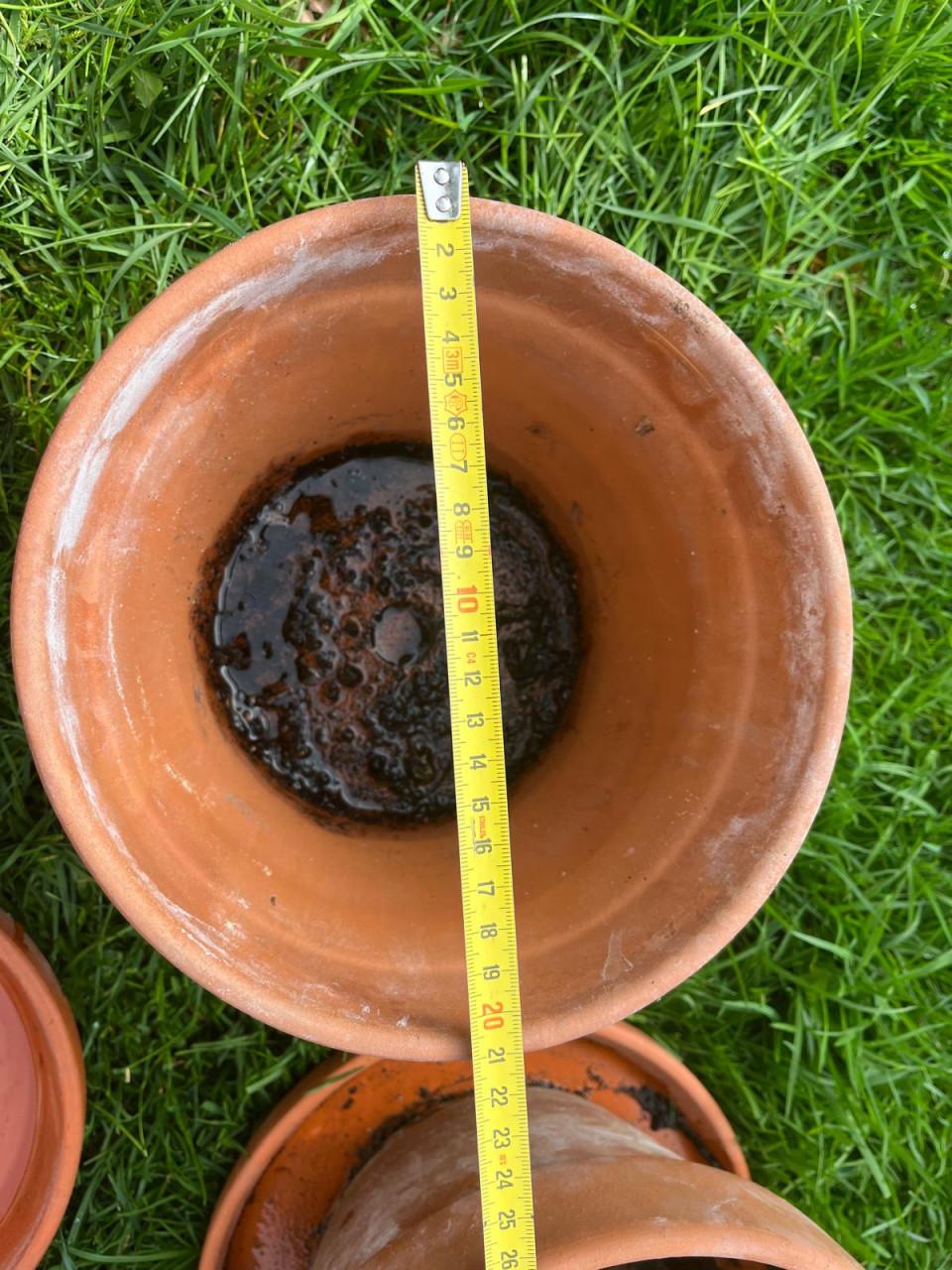 Aardewerken potten - alles in één koop