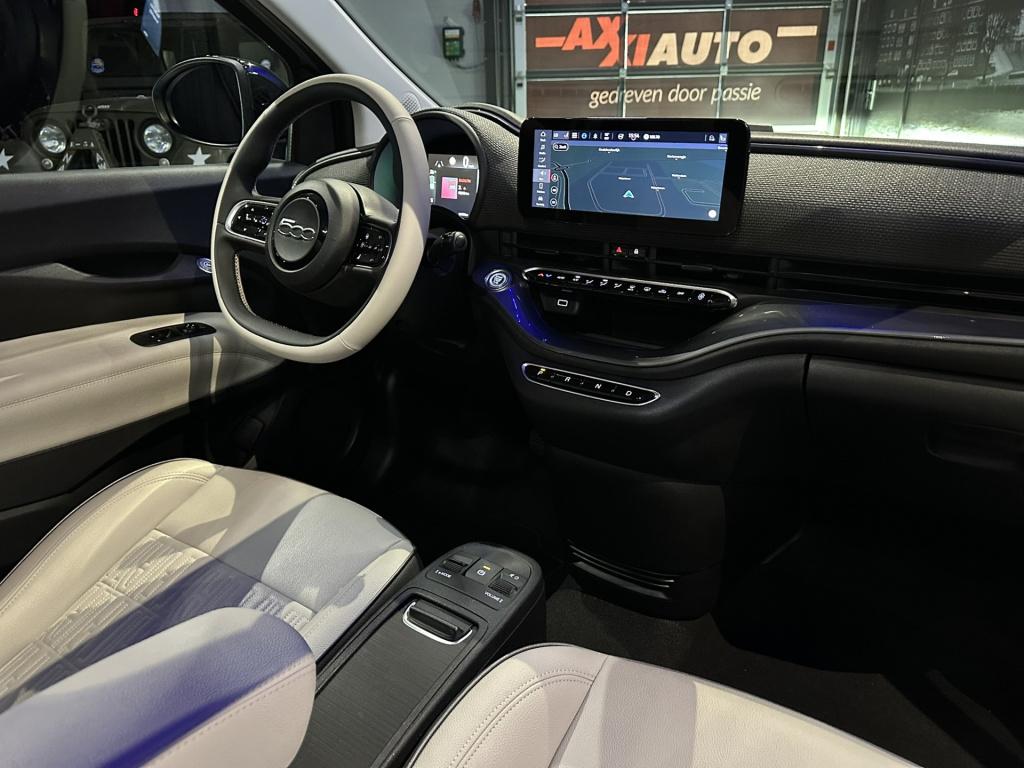 Fiat 500 C la prima 42 kwh *wrap*soh96%*camera*leer*btw*