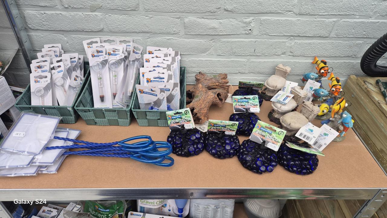 Aquarium spullen 50%