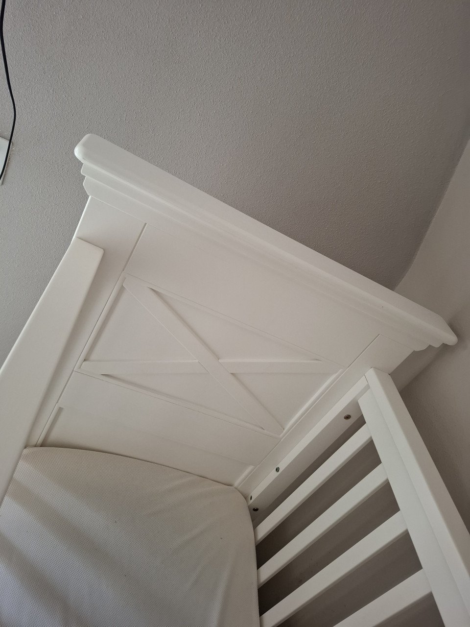 Landelijke complete babykamer