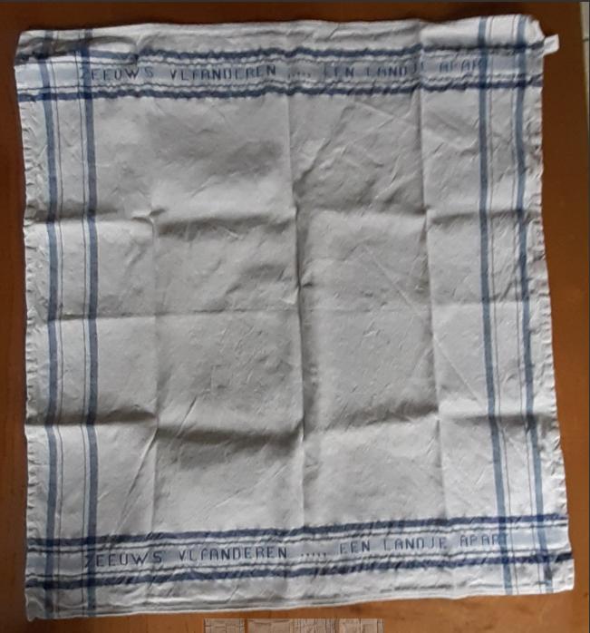 Theedoek, glazendoek, Zeeuw Vlaanderen een landje apart