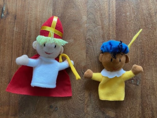 Sint en Piet | Vingerpoppetjes