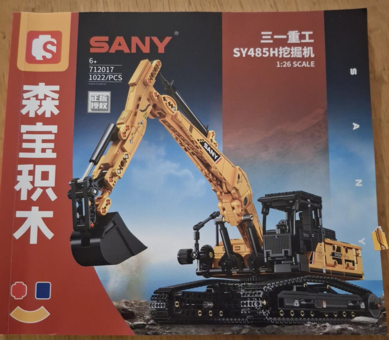 Rupskraan lego imitatie