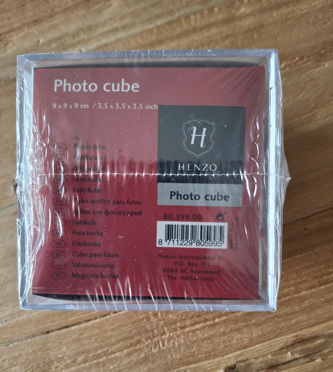 Vintage Fotokubus