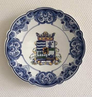 Wandbord Delftsblauw