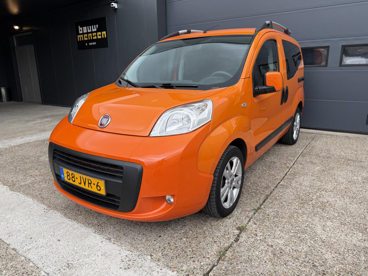 Fiat Qubo 1.4 Dynamic 54KW 5DRS 2009 Oranje Airco Apk Nap