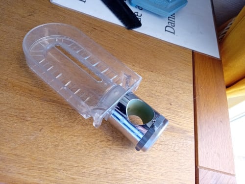 Zeep bakje voor glijstang