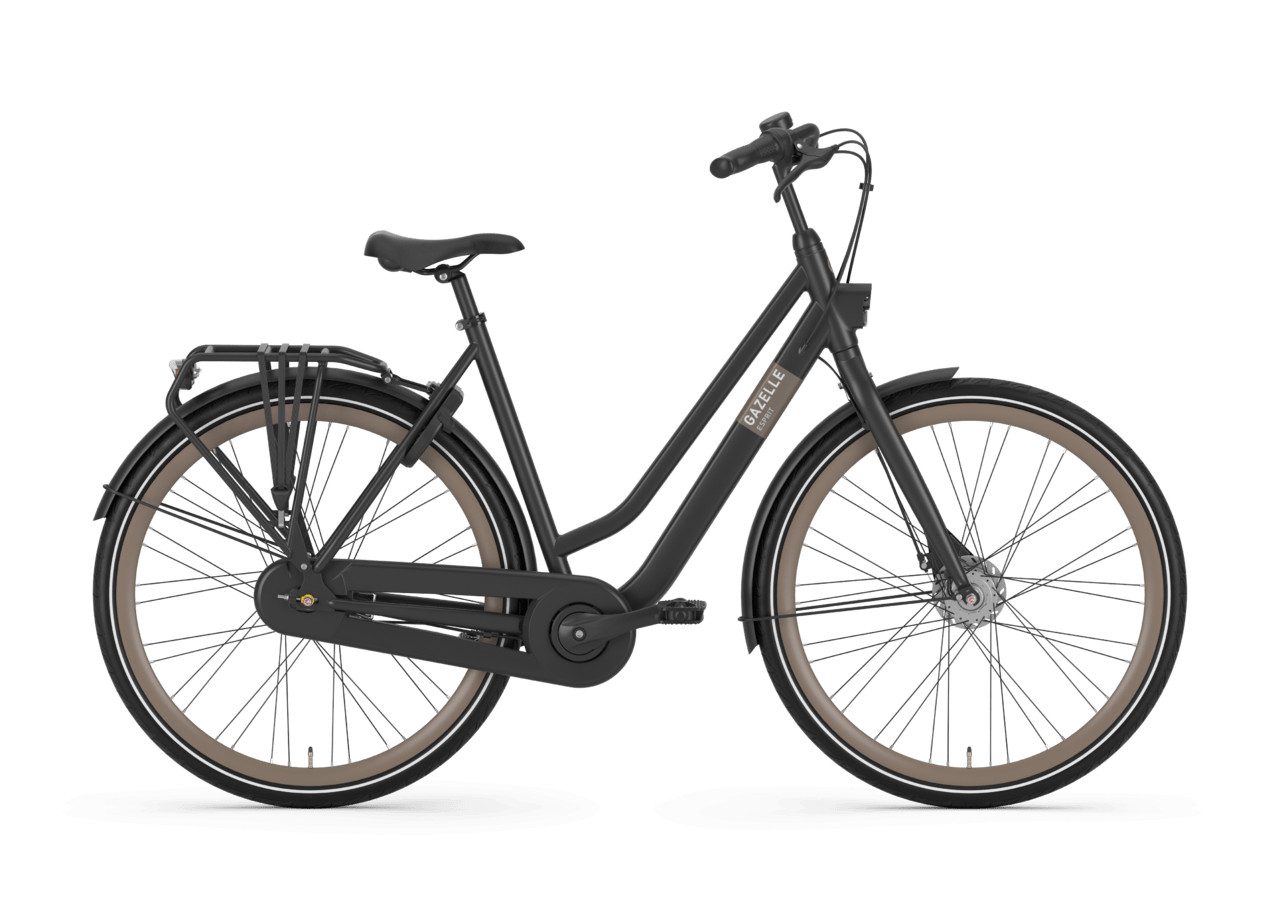 De Gazelle Esprit RN/C3/C7 vederlichte robuuste stadsfiets en schoolfiets