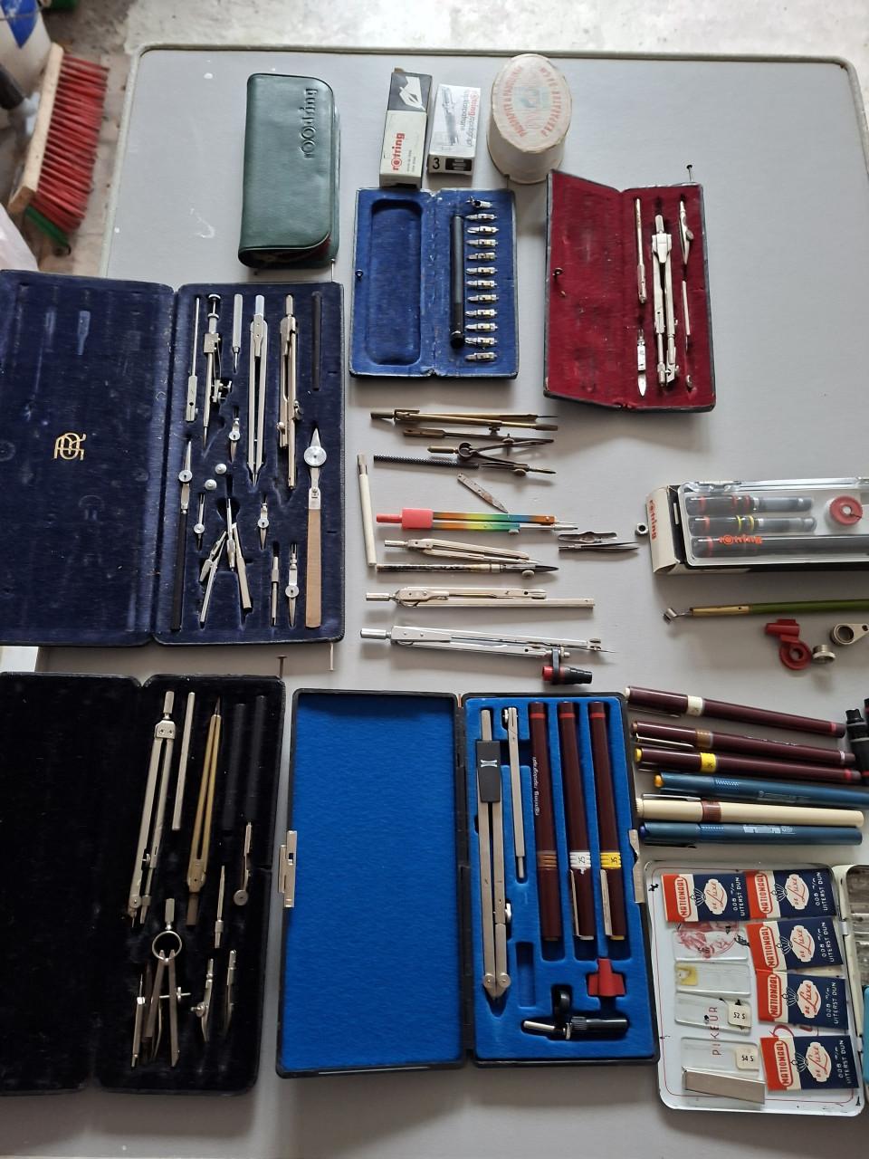 Passerdozen met accessoires