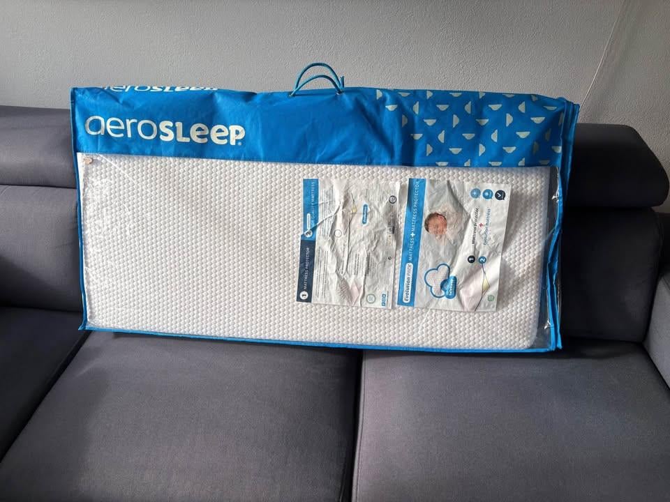 Zeer met matras van Aerosleep met toppers en hoezen