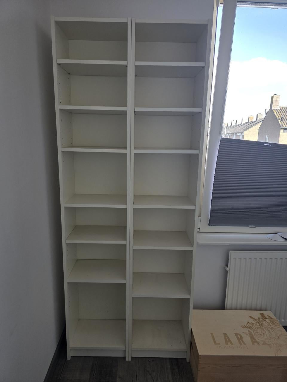 2 st. IKEA Billy boekenkast wit