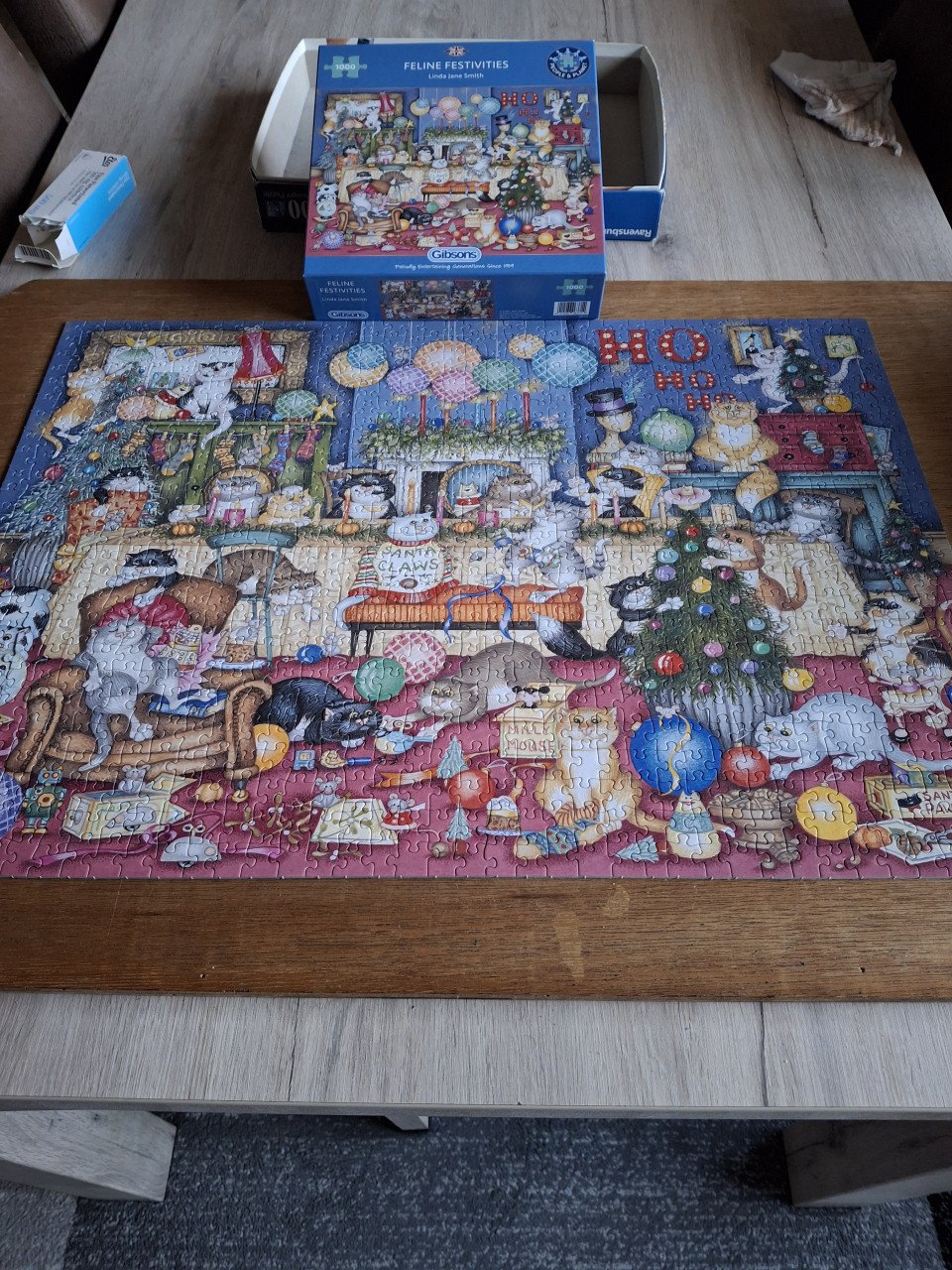 Gibsons puzzels 5 stuks