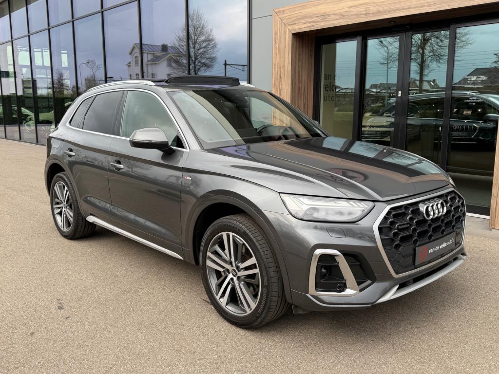 Audi Q5 55 tfsi e s-line | panormadak | virtual | camera | 20 inch | rijkla