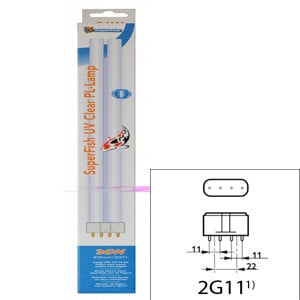 Superfish UV PL-lamp 18 Watt (2G11)