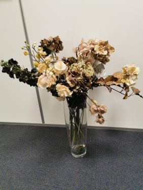 Diverse kunstbloemen