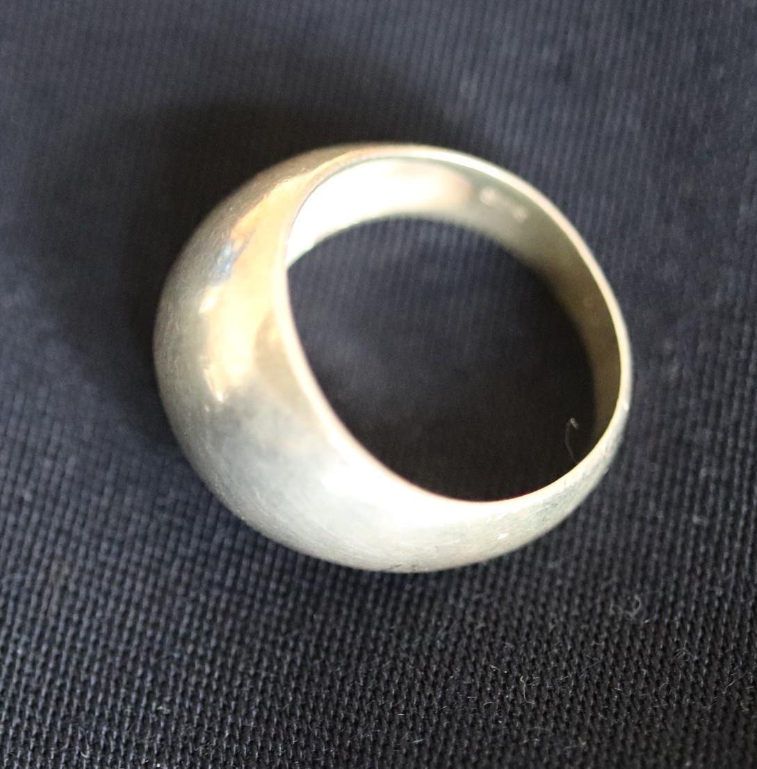 Zilveren Dames ring ( gemerkt )
