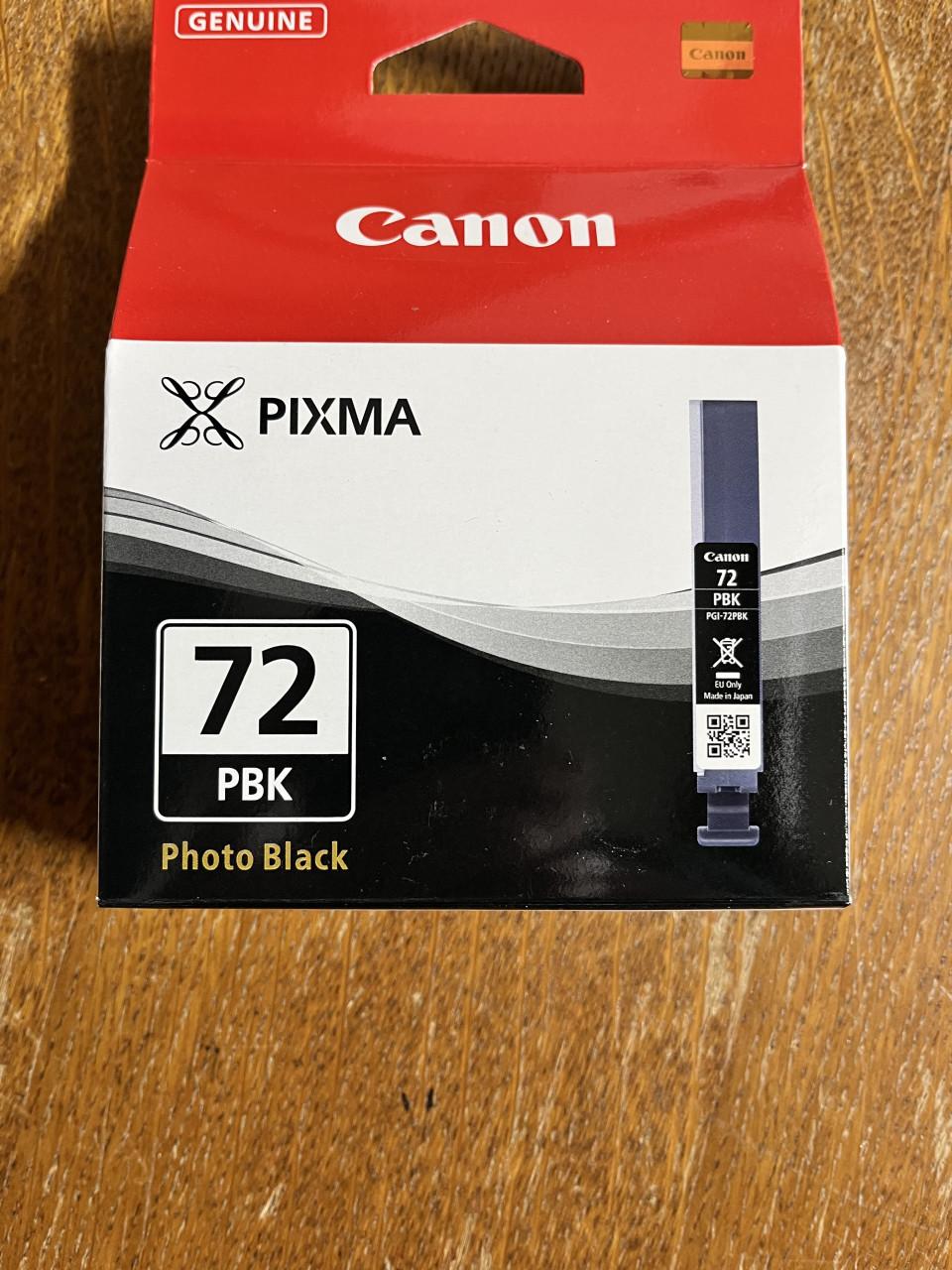 Canon Cartridges: 72MBK, 72PBK, 72PC(Canon Pro10-S)