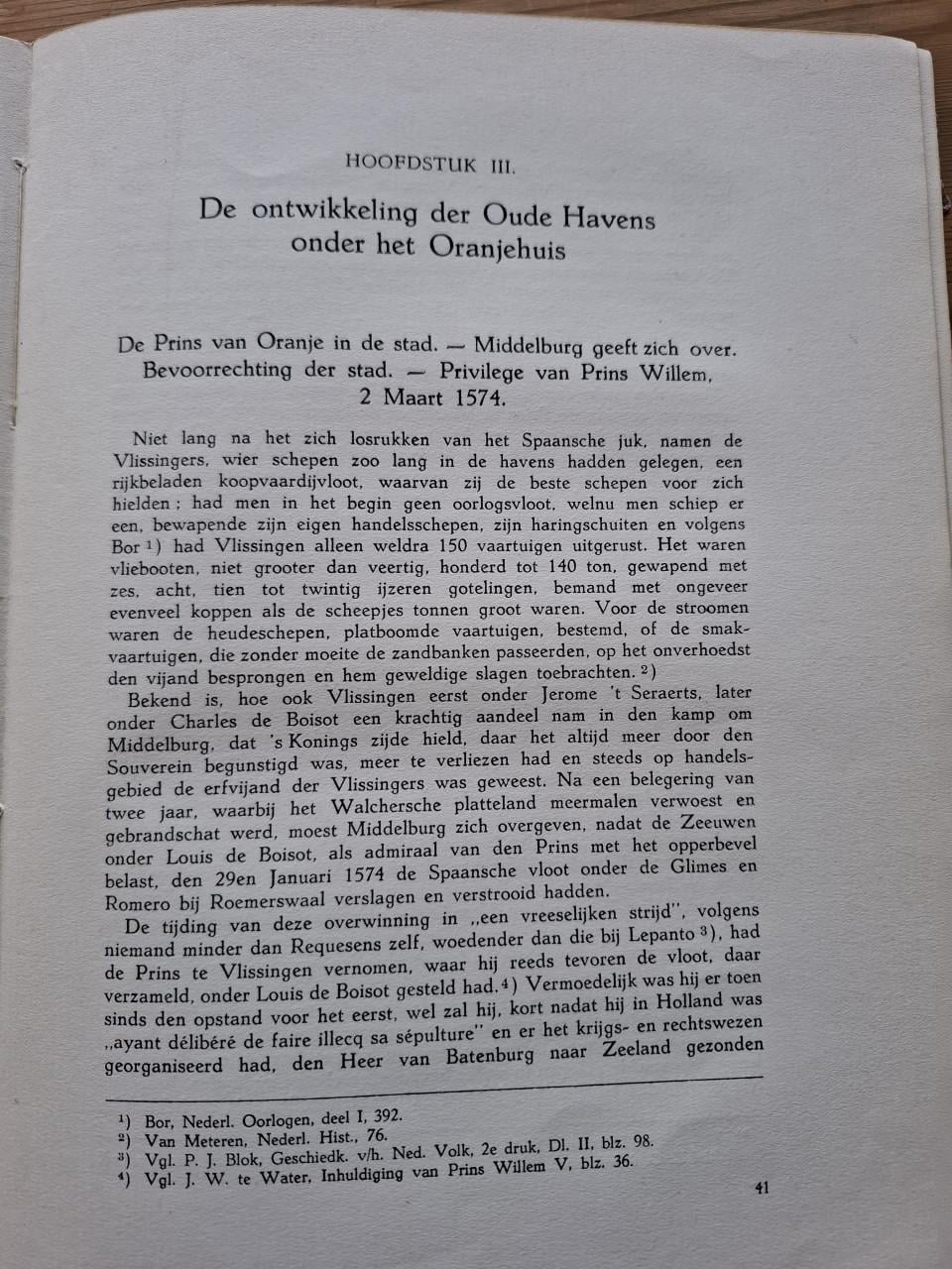 Zeeuws boek:"De geschiedenis der oude havens van Vlissingen"