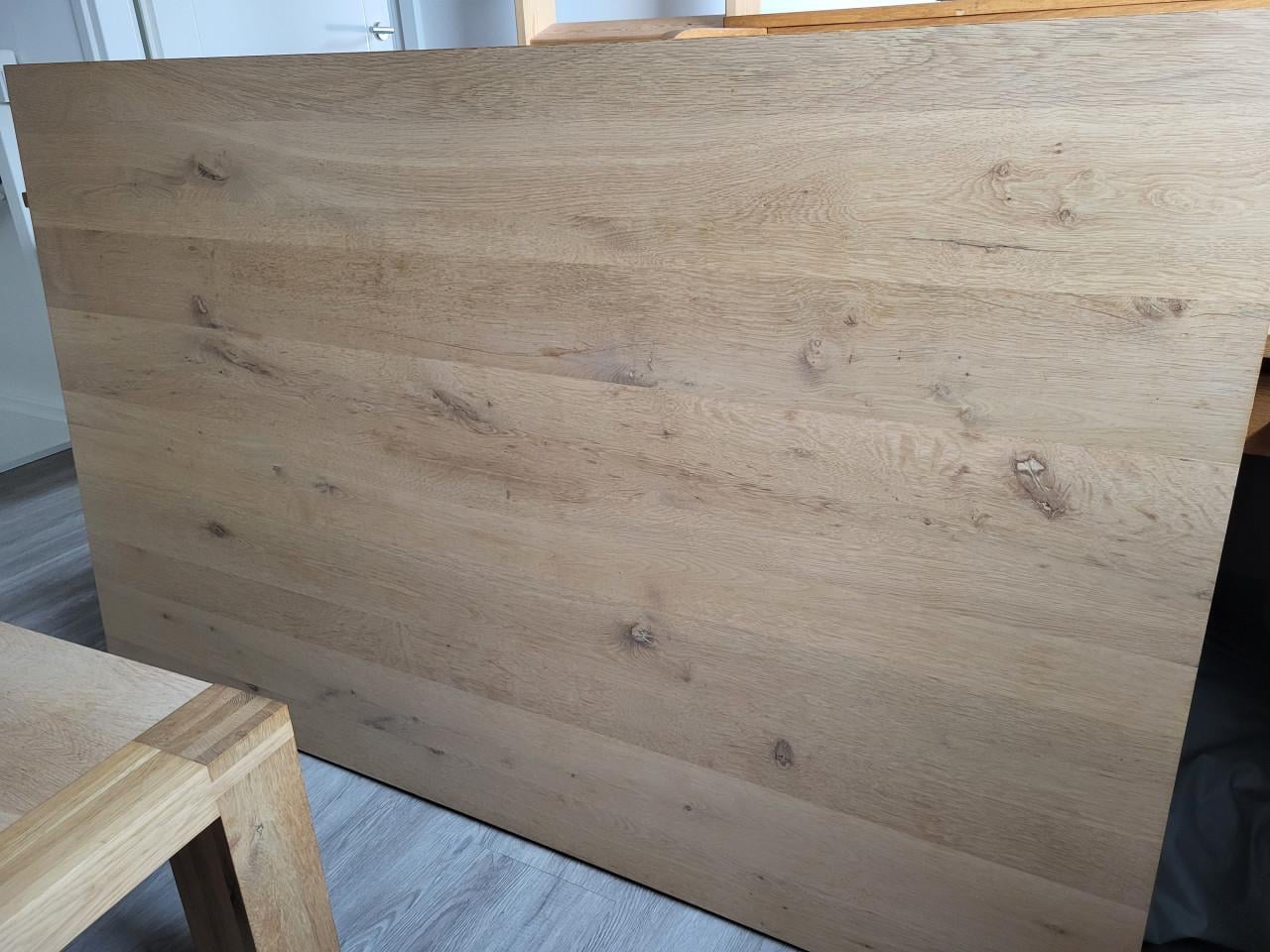 Eikenhouten Eetkamertafel